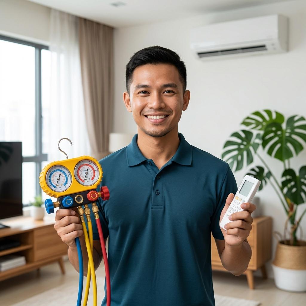 Amirul, Senior Cleaning & Servicing Specialist at Boss Aircond Solution