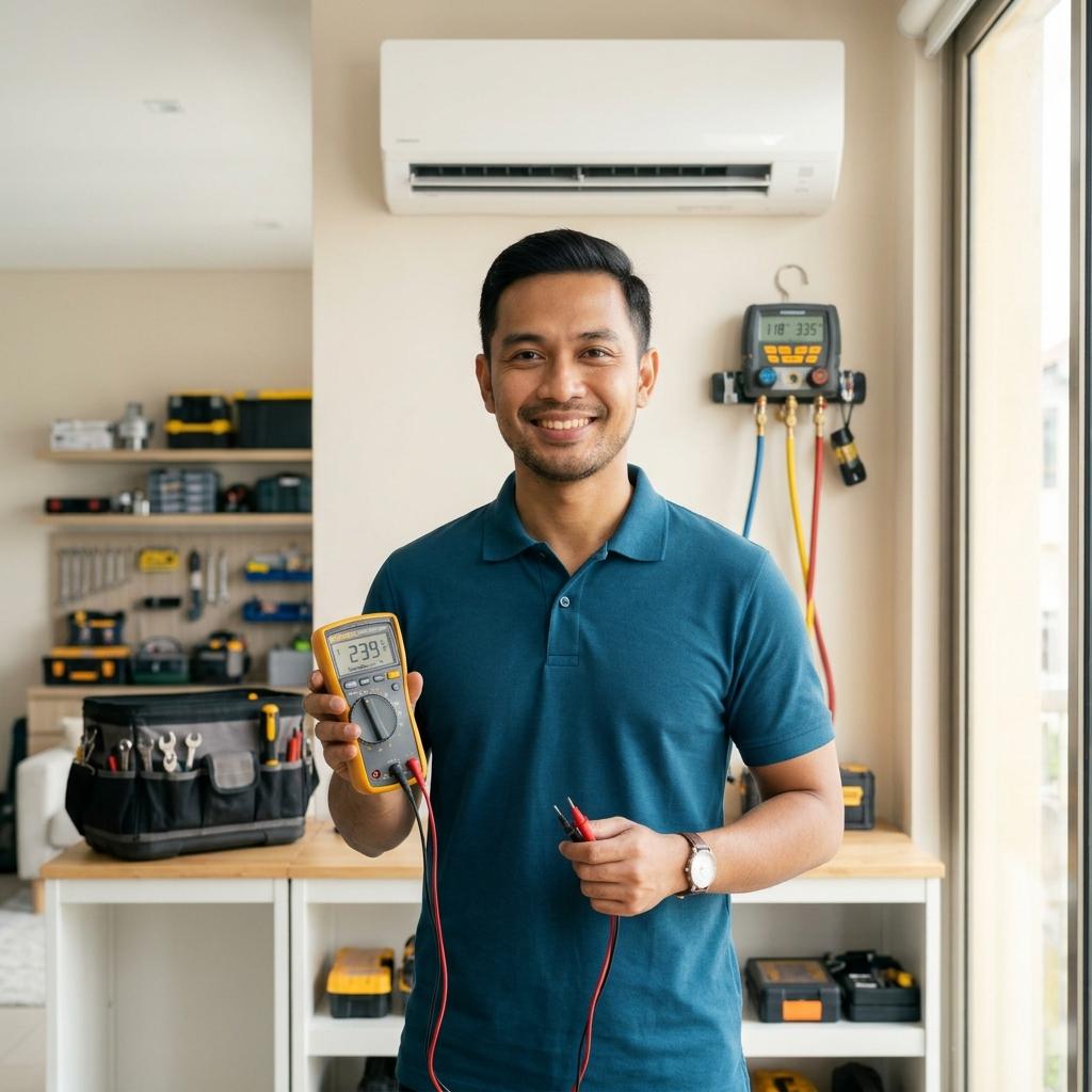 Mr Boss, Founder and Lead Aircond Specialist at Boss Aircond Solution
